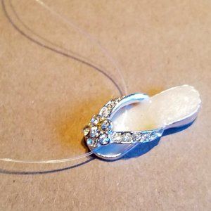 Flip Flop Pendant Necklace